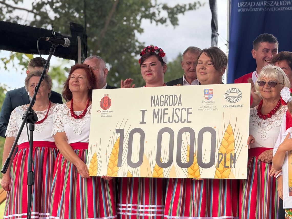 Tłumy na 25. Dożynkach Wojewódzkich w Tokarni