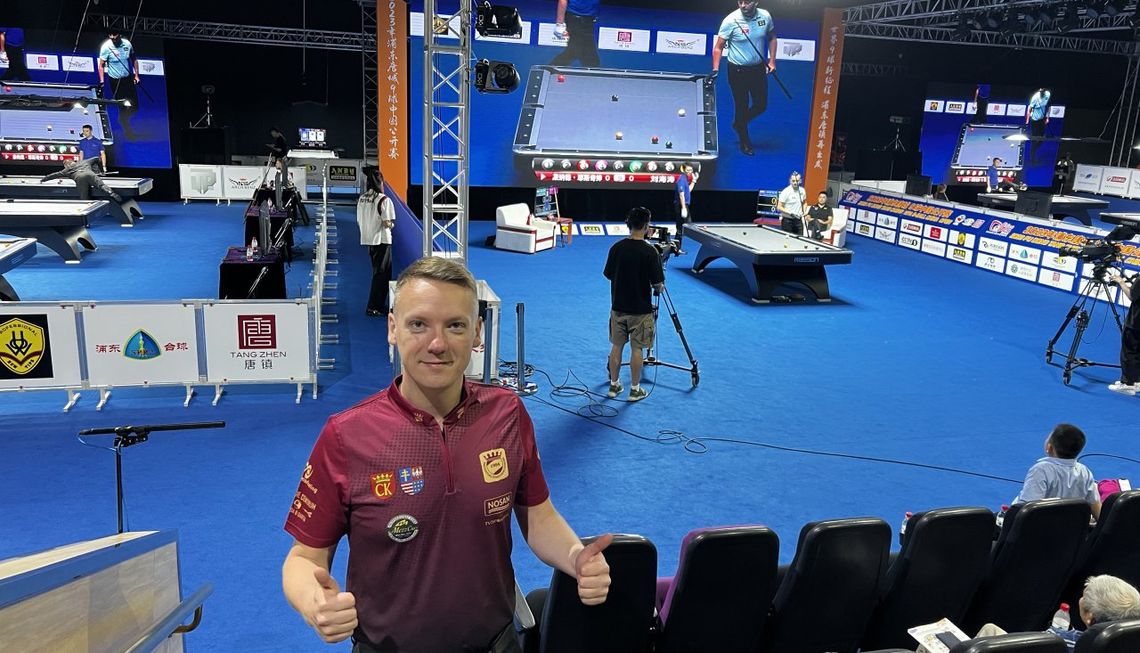 Tomasz Kaplan z Nosanu Kielce rozpoczyna walkę w Pucharze Świata w Chinach