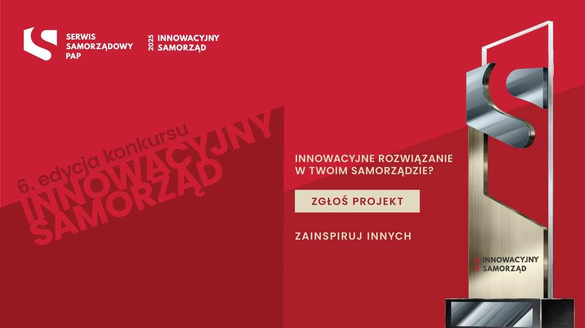 Trwa przyjmowanie zgłoszeń do konkursu „Innowacyjny Samorząd" 2025