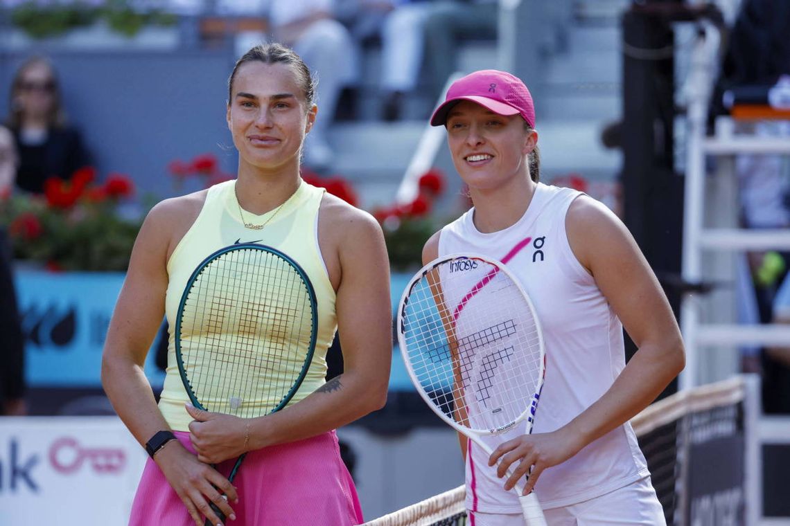 Turniej WTA w Madrycie - Świątek wygrała w finale z Sabalenką