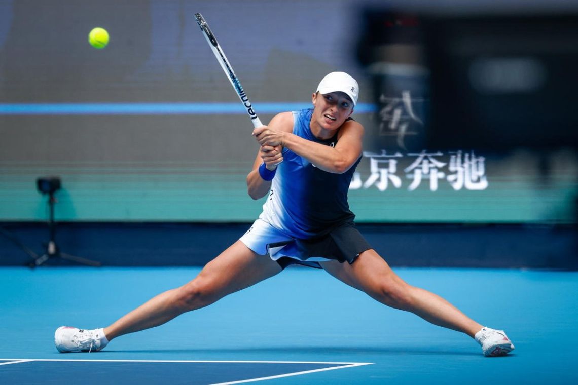 Turniej WTA w Pekinie - Iga Świątek w finale