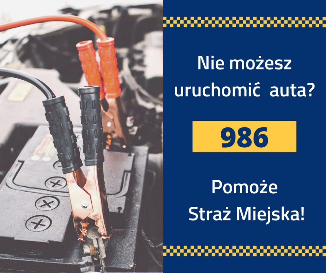 Twoje auto nie odpaliło? Zadzwoń po pomoc
