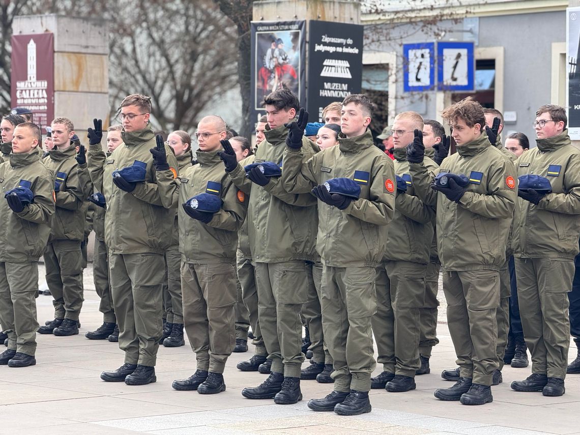 Uroczyste ślubowanie uczniów klas pierwszych ZDZ w Kielcach