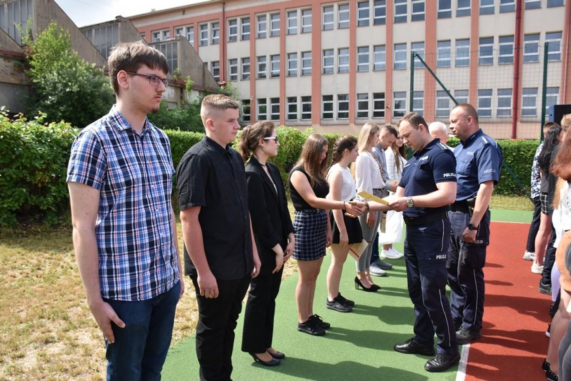 Uroczyste zakończenie roku szkolnego w Zespole Szkół Transportowo-Mechatronicznych