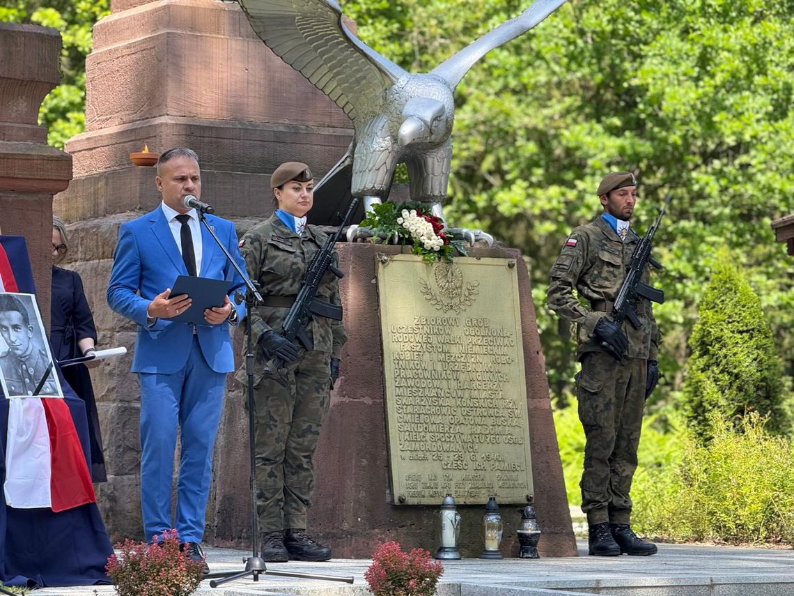Uroczystość upamiętniająca 85. rocznicę rozstrzelania Polskich Patriotów na Brzasku