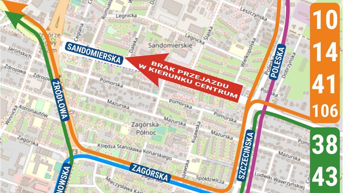 Uwaga pasażerowie! W piątek autobusy komunikacji miejskiej pojadą inaczej