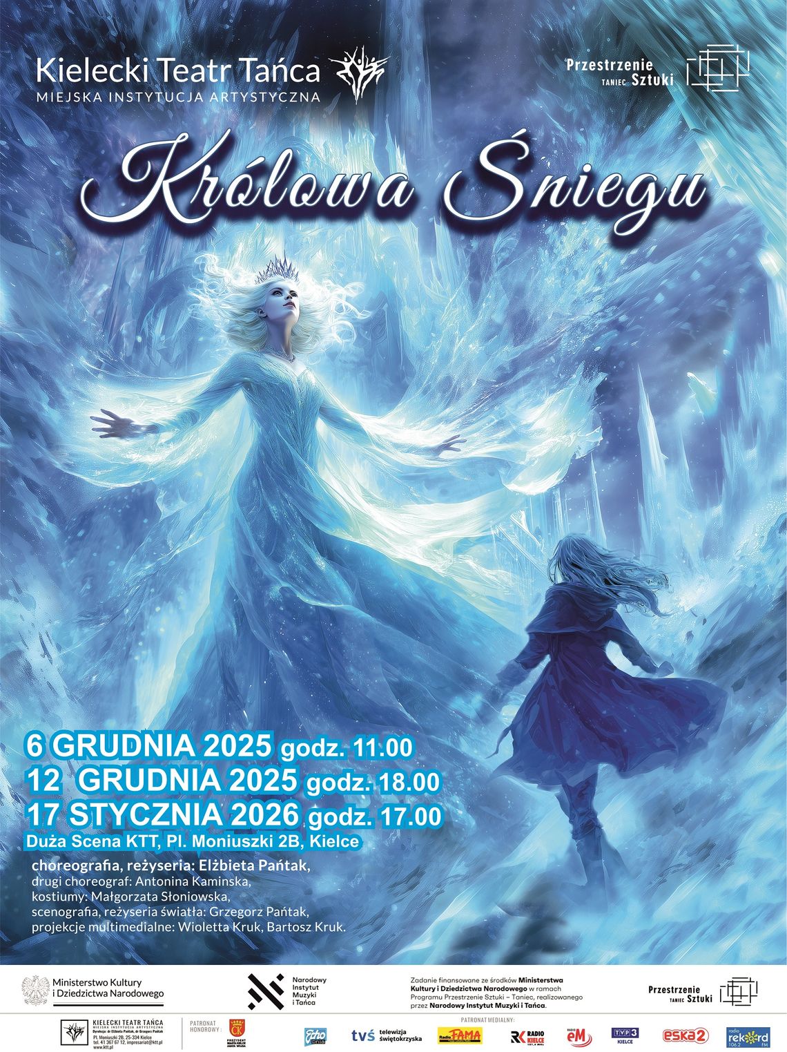 W grudniu i styczniu „Królowa Śniegu” na deskach dużej sceny KTT W grudniu i styczniu „Królowa Śniegu” na deskach dużej sceny KTT