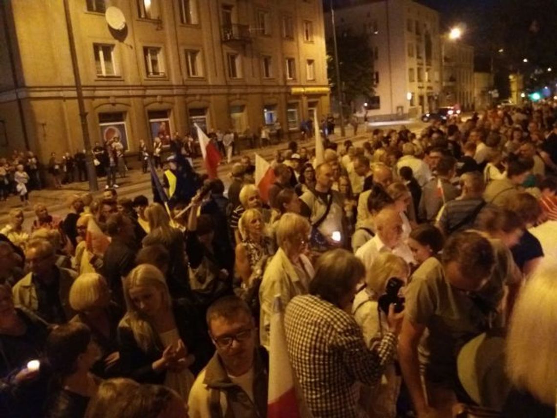 W Kielcach odbył się kolejny protest w obronie sądów