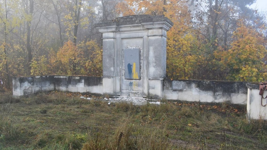 W miejscowości Mokre zdemontowano pomnik poświęcony Armii Czerwonej