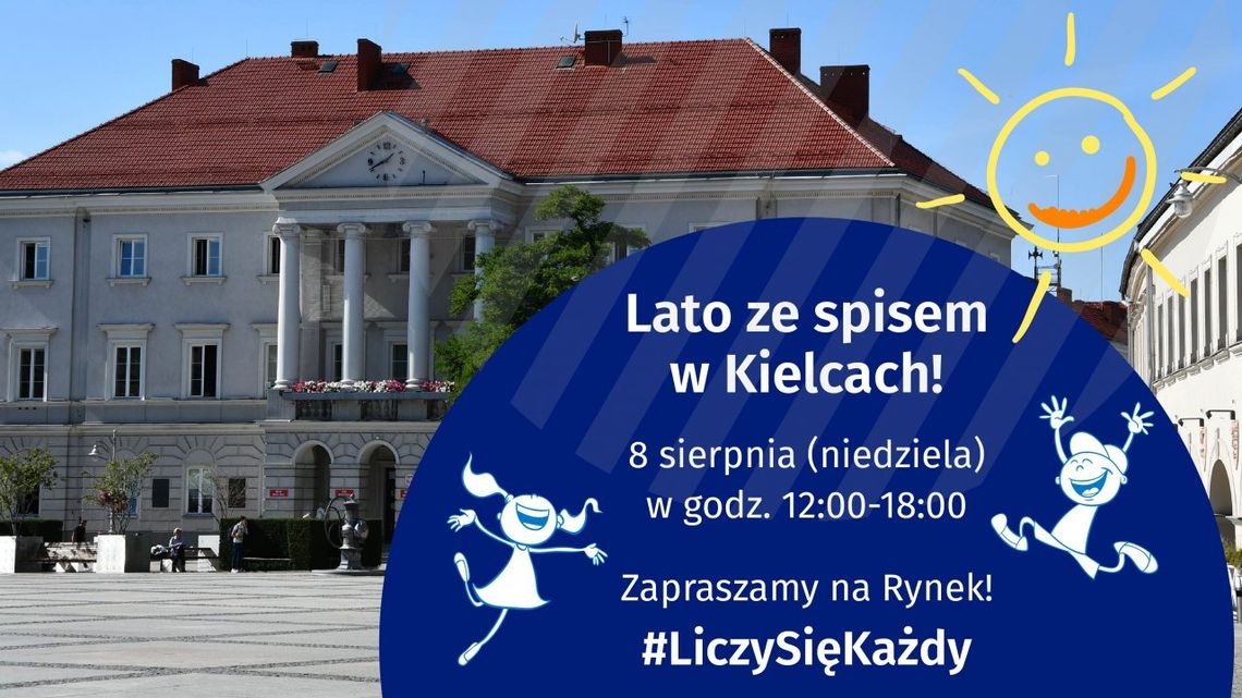 W niedzielę będzie można spisać się na kieleckim rynku