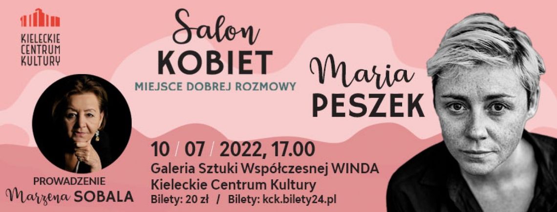 W niedzielę o 17.00 Maria Peszek w KCK