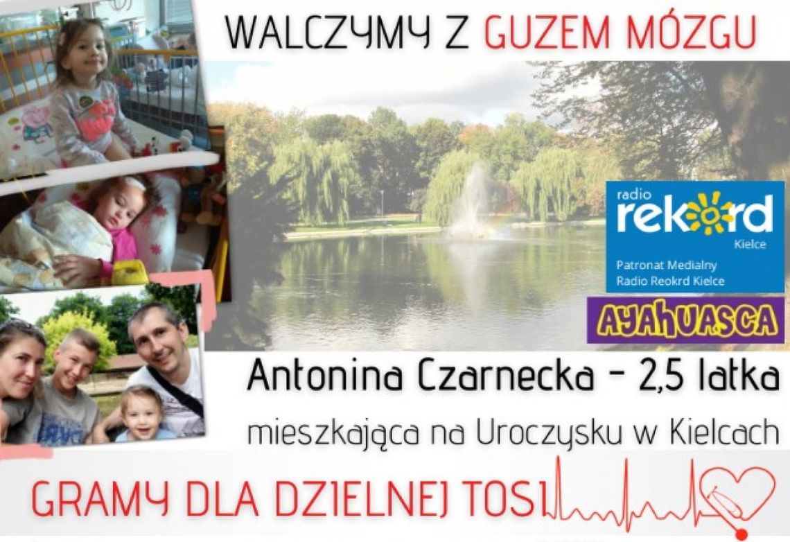 W niedzielę w Kielcach piknik charytatywny dla Tosi Czarneckiej 