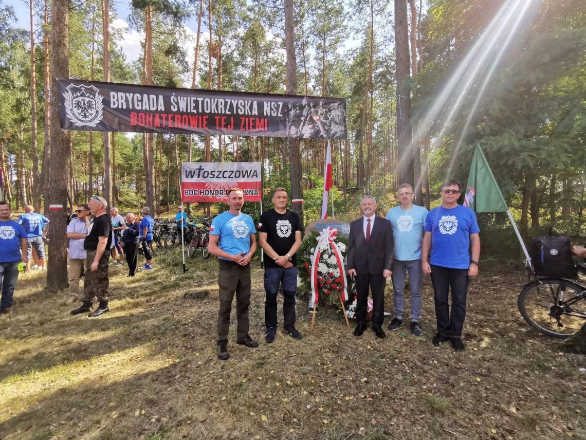 W trasie III Rajdu Rowerowego Szlakiem Brygady Świętokrzyskiej NSZ