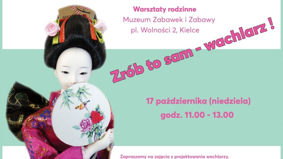 Wachlarzowe ciekawostki na warsztatach rodzinnych w Muzeum Zabawek i Zabawy