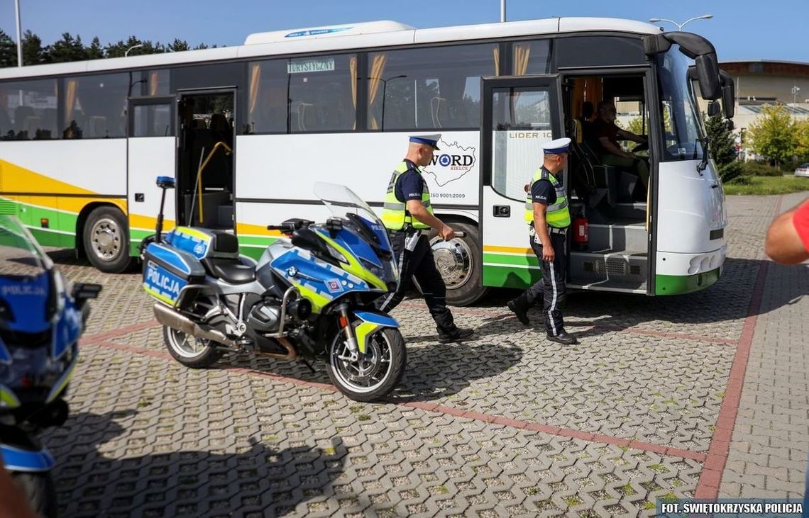 Wakacyjny punkt kontroli pojazdów już działa