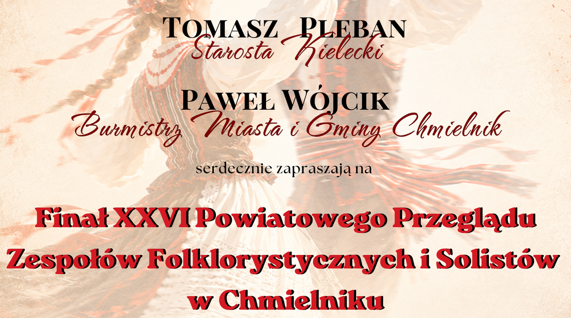 Wielkie święto muzyki ludowej w Chmielniku. Zapraszamy