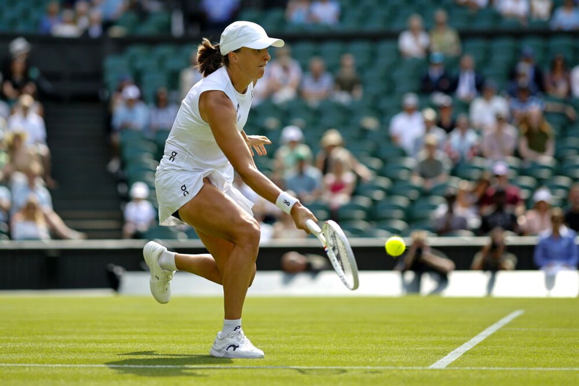 Wimbledon - awans Świątek do trzeciej rundy