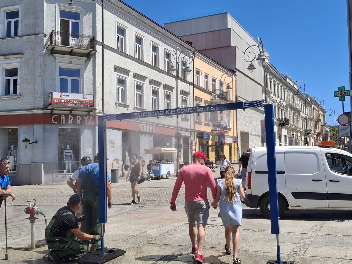 Wodociągi Kieleckie ratunkiem na upał