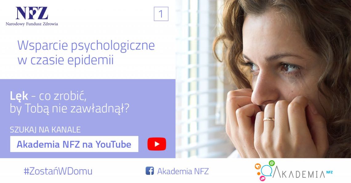 „Wsparcie psychologiczne podczas epidemii”. NFZ zachęca do oglądania filmów na YouTube „Wsparcie psychologiczne podczas epidemii”. NFZ zachęca do oglądania filmów na YouTube