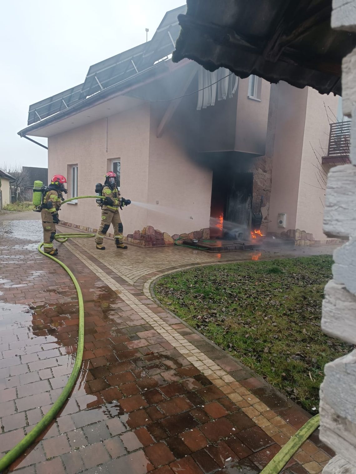 Wybuchła butla z gazem