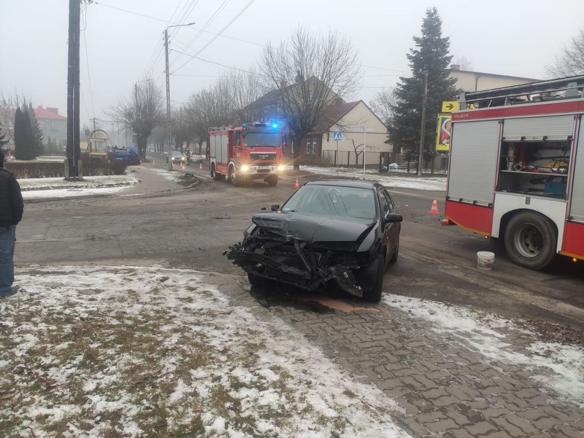 Wypadek u zbiegu Żurawiej i 1 Maja w Skarżysku