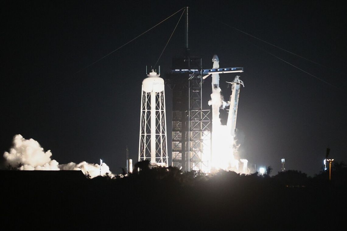 Wystartowała misja kosmiczna z polskim astronautą Sławoszem Uznańskim-Wiśniewskim