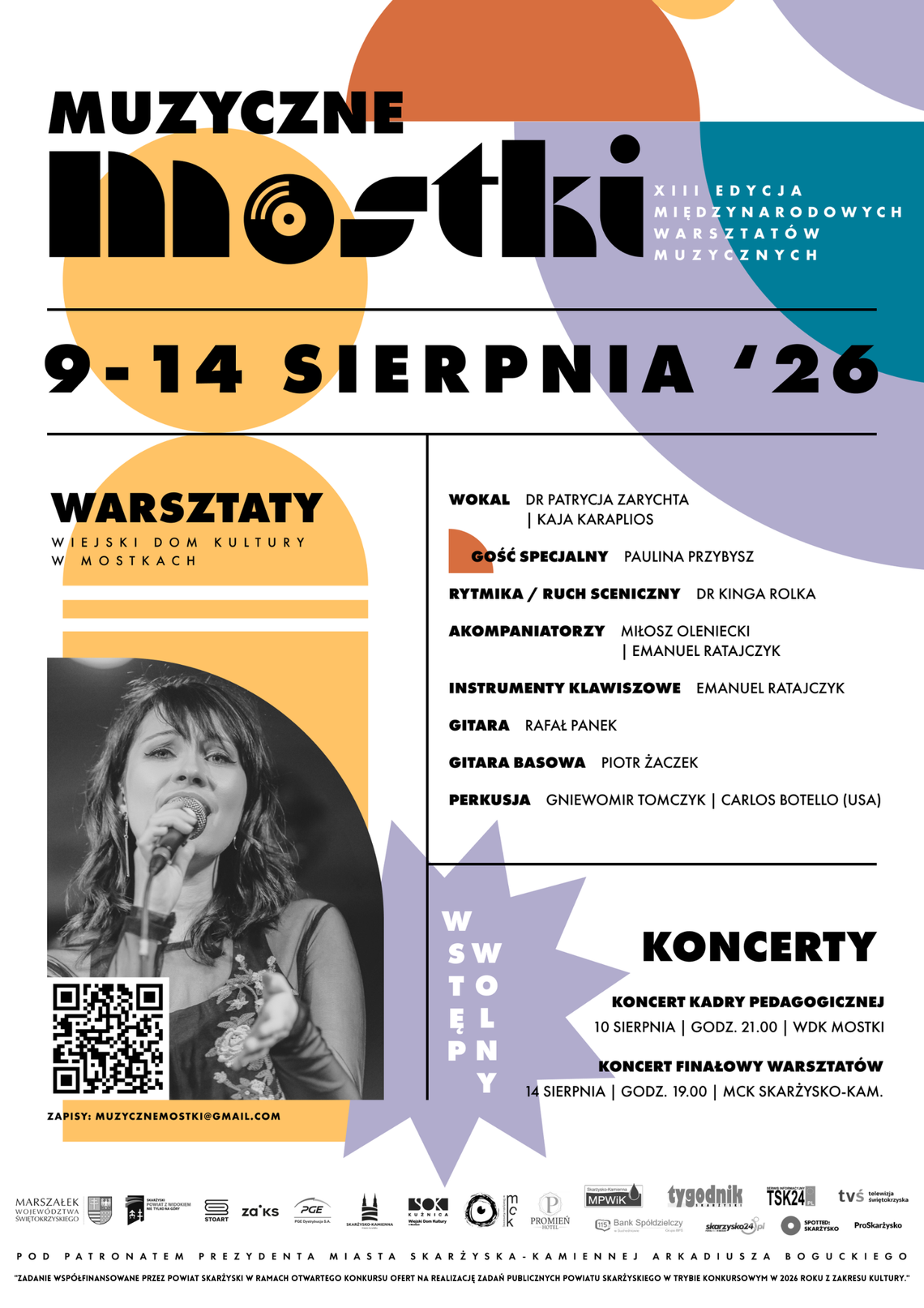 XIII edycja międzynarodowych warsztatów „Muzyczne Mostki”. Zapraszamy XIII edycja międzynarodowych warsztatów „Muzyczne Mostki”. Zapraszamy