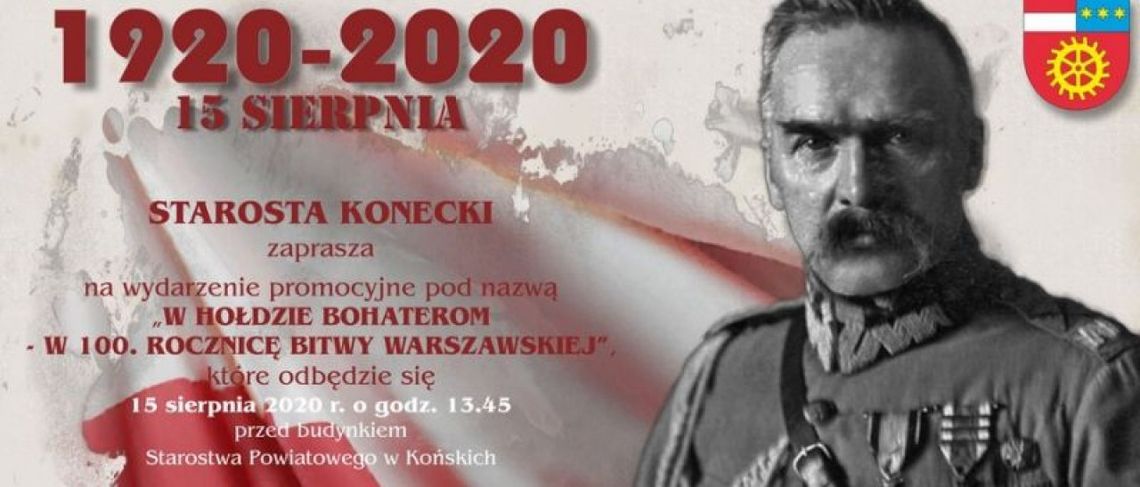 Zapraszamy do Końskich na 100. rocznicę Bitwy Warszawskiej