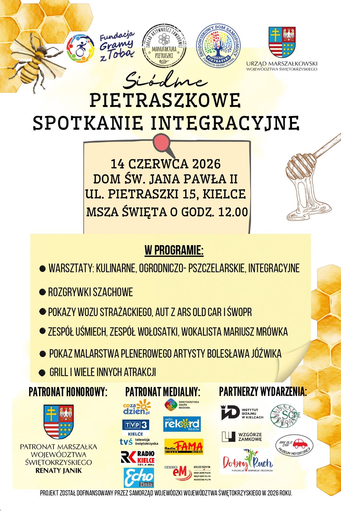 Zapraszamy na ”Siódme Pietraszkowe spotkanie integracyjne” Zapraszamy na ”Siódme Pietraszkowe spotkanie integracyjne”