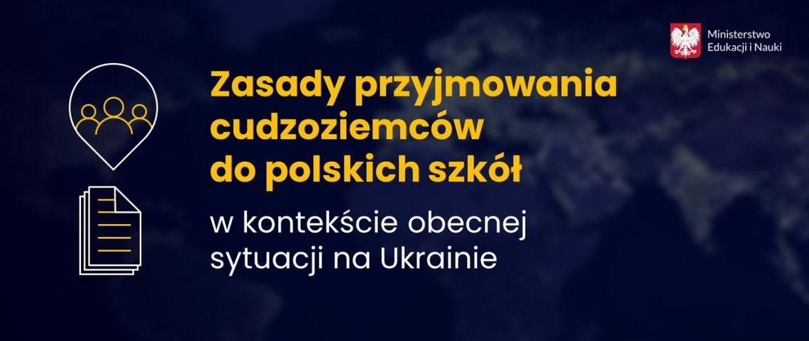 Zasady przyjmowania dzieci z Ukrainy do polskich szkół