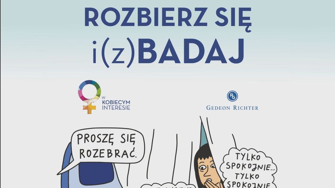 Zgłoś się na bezpłatne badanie ginekologiczne