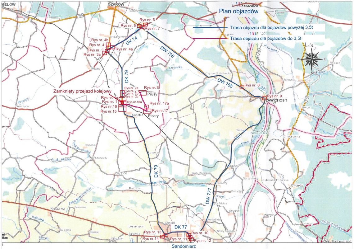 Zmiany na przejeździe kolejowym w Jakubowicach