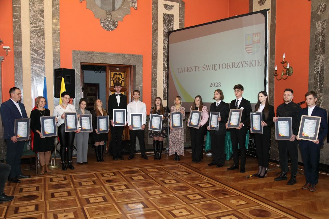 Znamy laureatów Talentów Świętokrzyskich 2023 roku