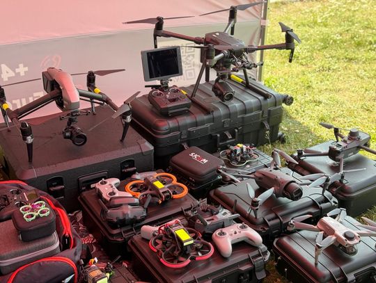 Bezpłatne szkolenia z obsługi dronów