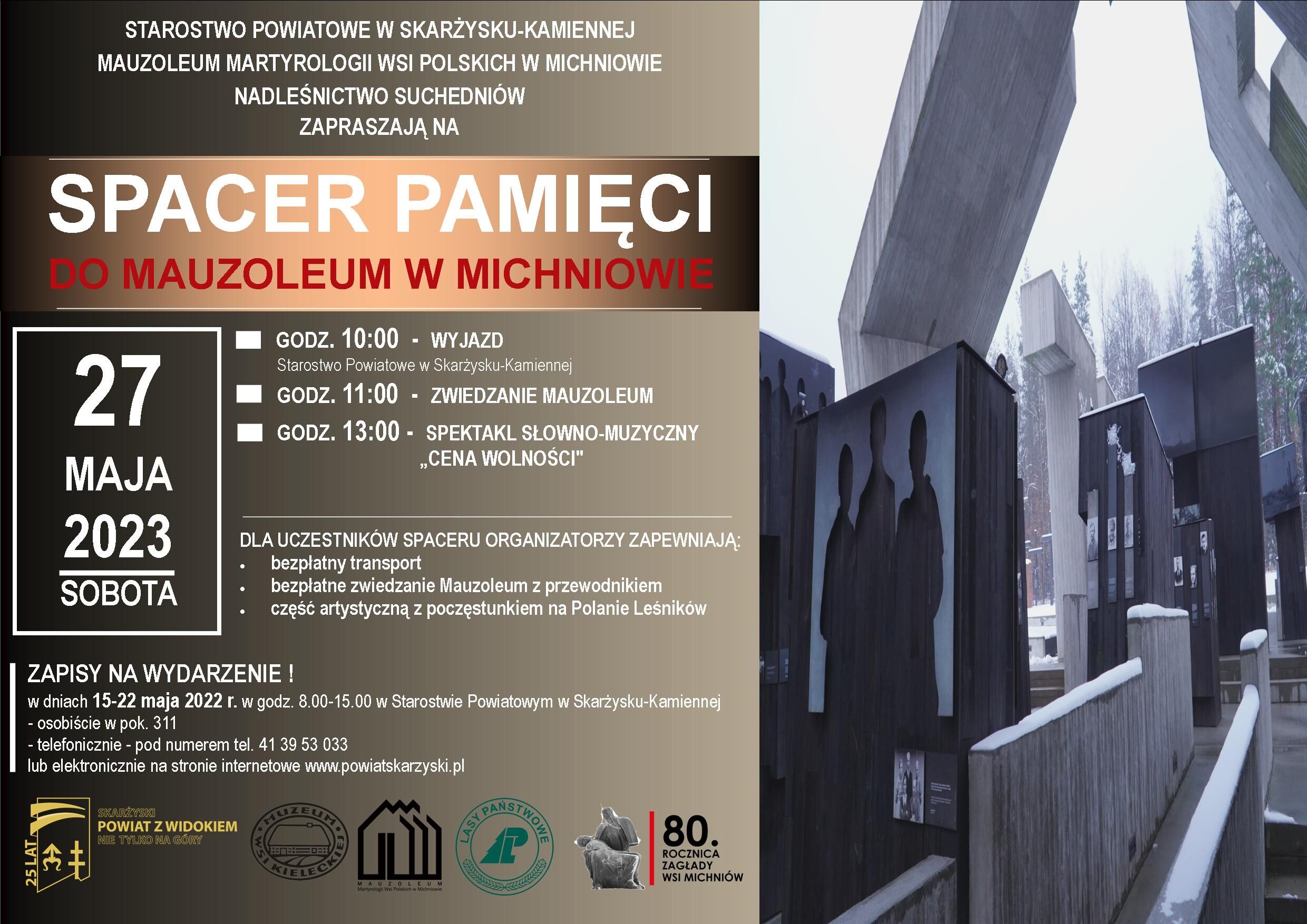 SPACER PAMIECI PLAKAT 