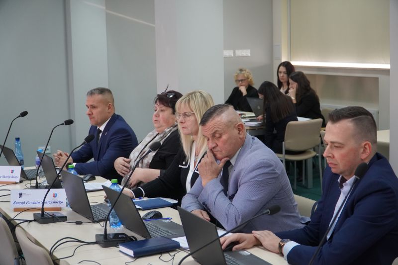 LVIII sesja Rady Powiatu Skarżyskiego - zarząd powiatu