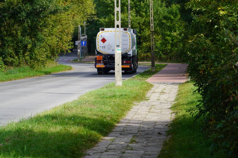 przejście dla pieszych w Skarżysku - Kamiennej ul. Staffa